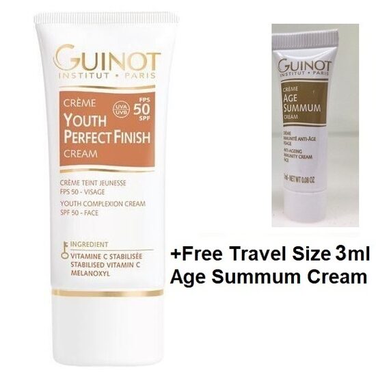 Guinot Tonējošs krēms Youth Perfect Finish Cream SPF50 30ml